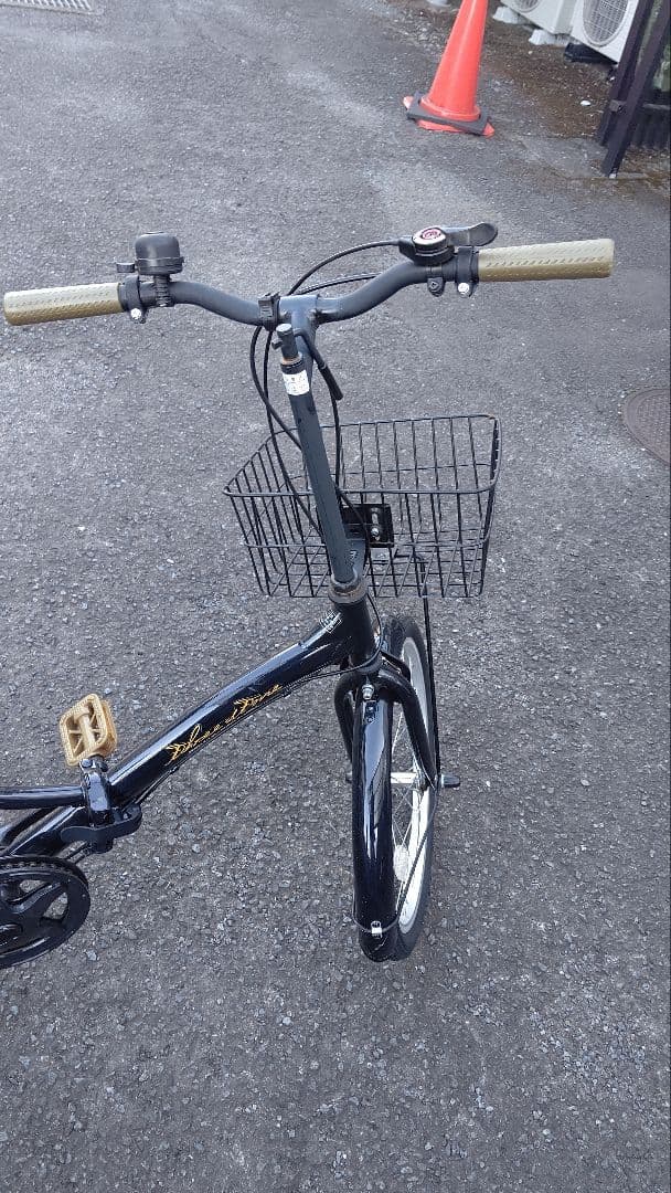 折りたたみ自転車 7段変速 黒　川崎市北部引き取り限定