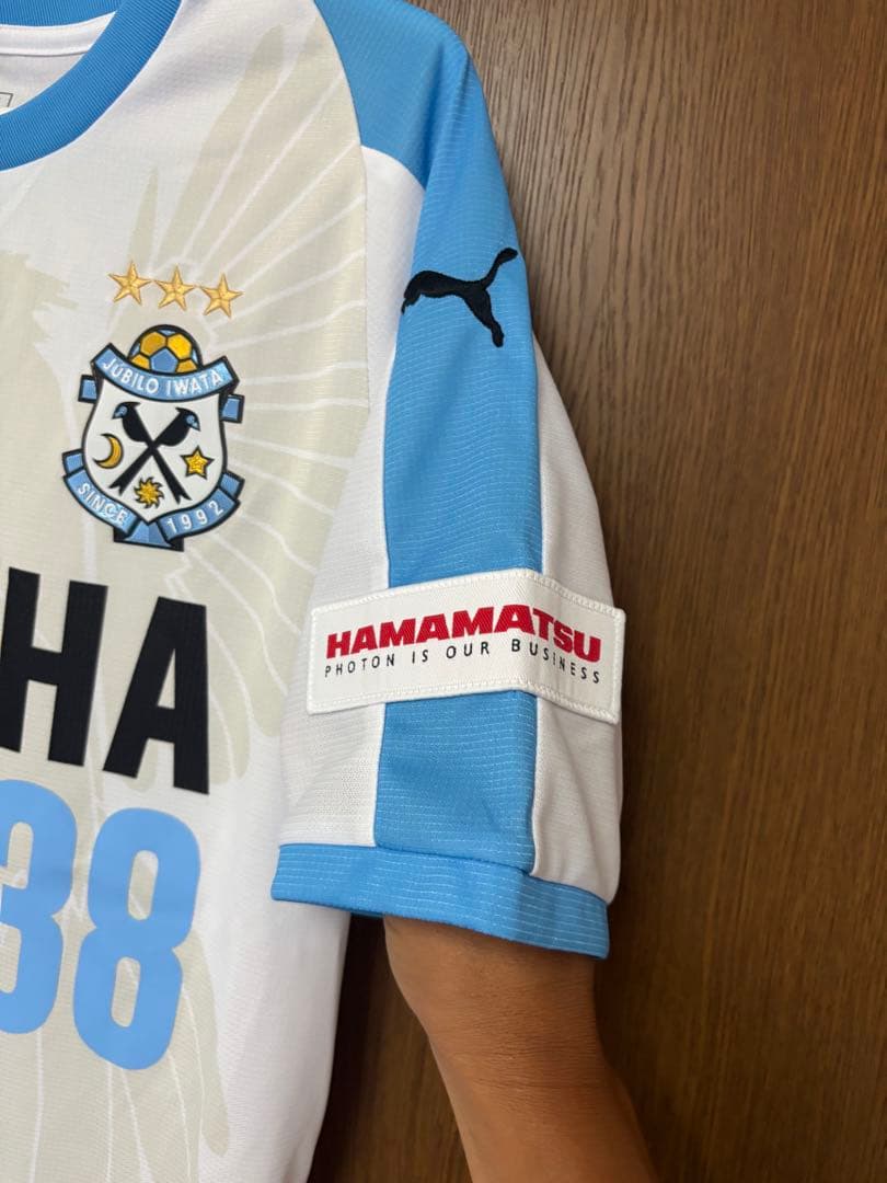 ジュビロ磐田　2018年ユニフォーム　伊藤洋輝　38番　サイン入り　Lサイズ