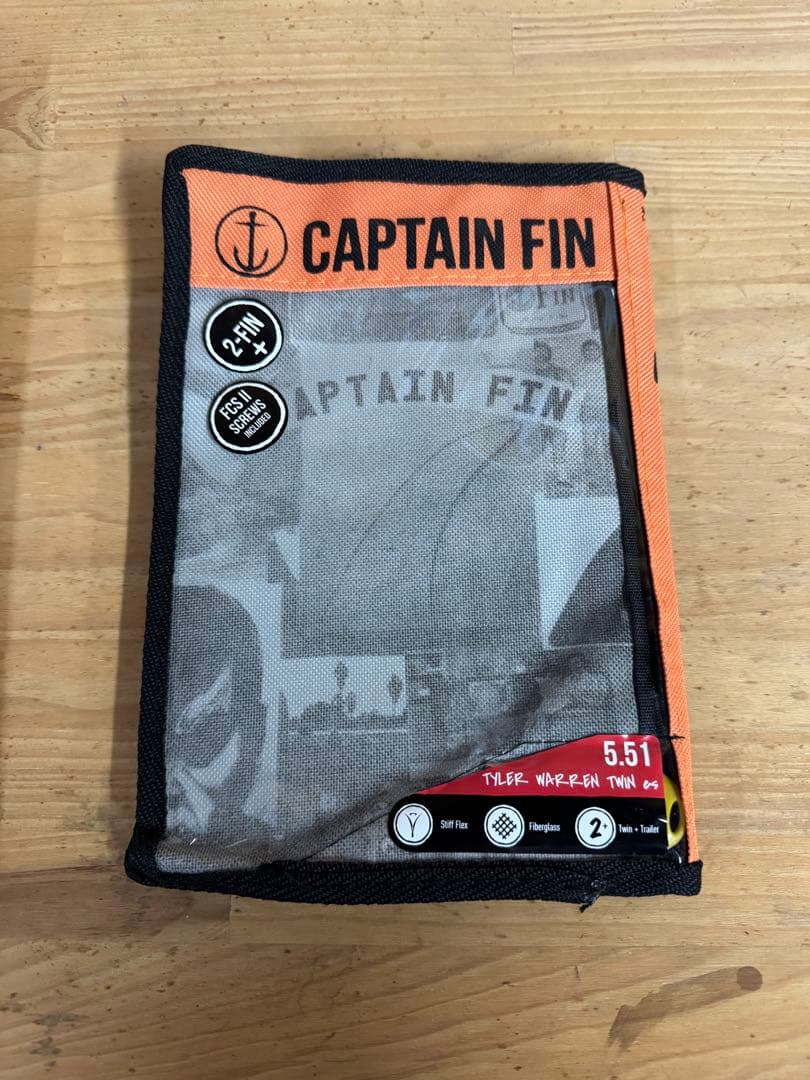 サーフィン・ボディボード Captain fin Tyler Warren fin 2+1