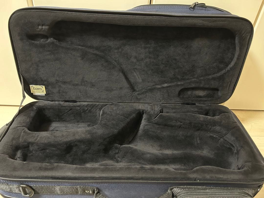 bam アルトサックス　トレッキングケース《ネイビー》