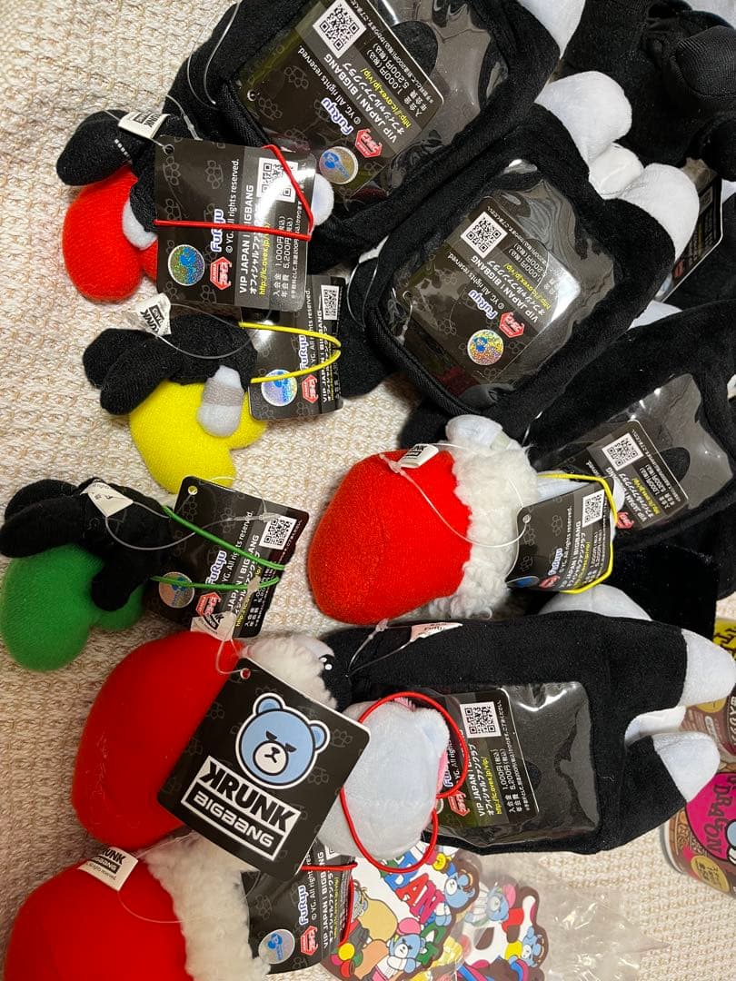 KRUNK BIGBANG ぬいぐるみ　グッズセット