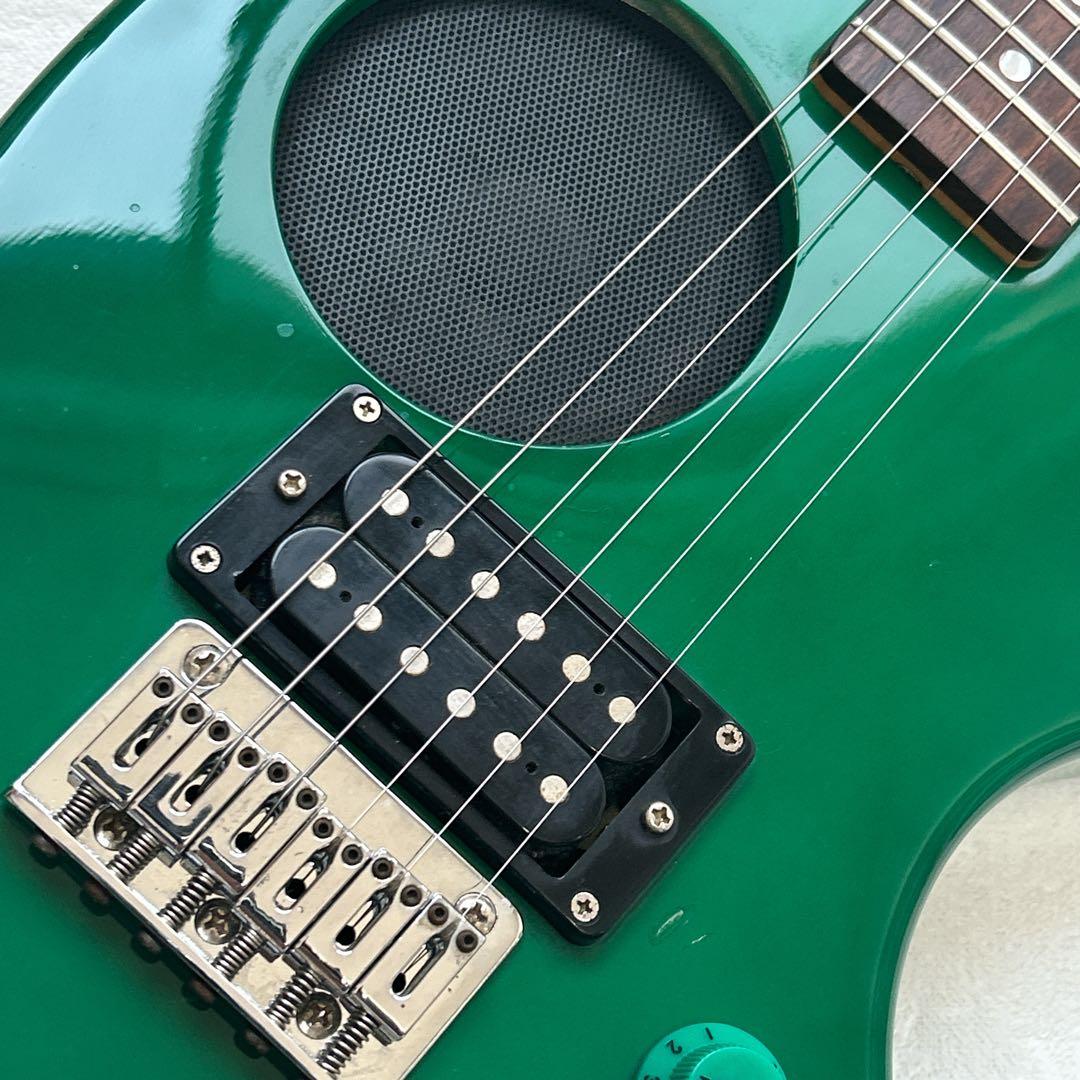 FERNANDES ZO-3 グリーン フェルナンデス アンプ内蔵ミニギター