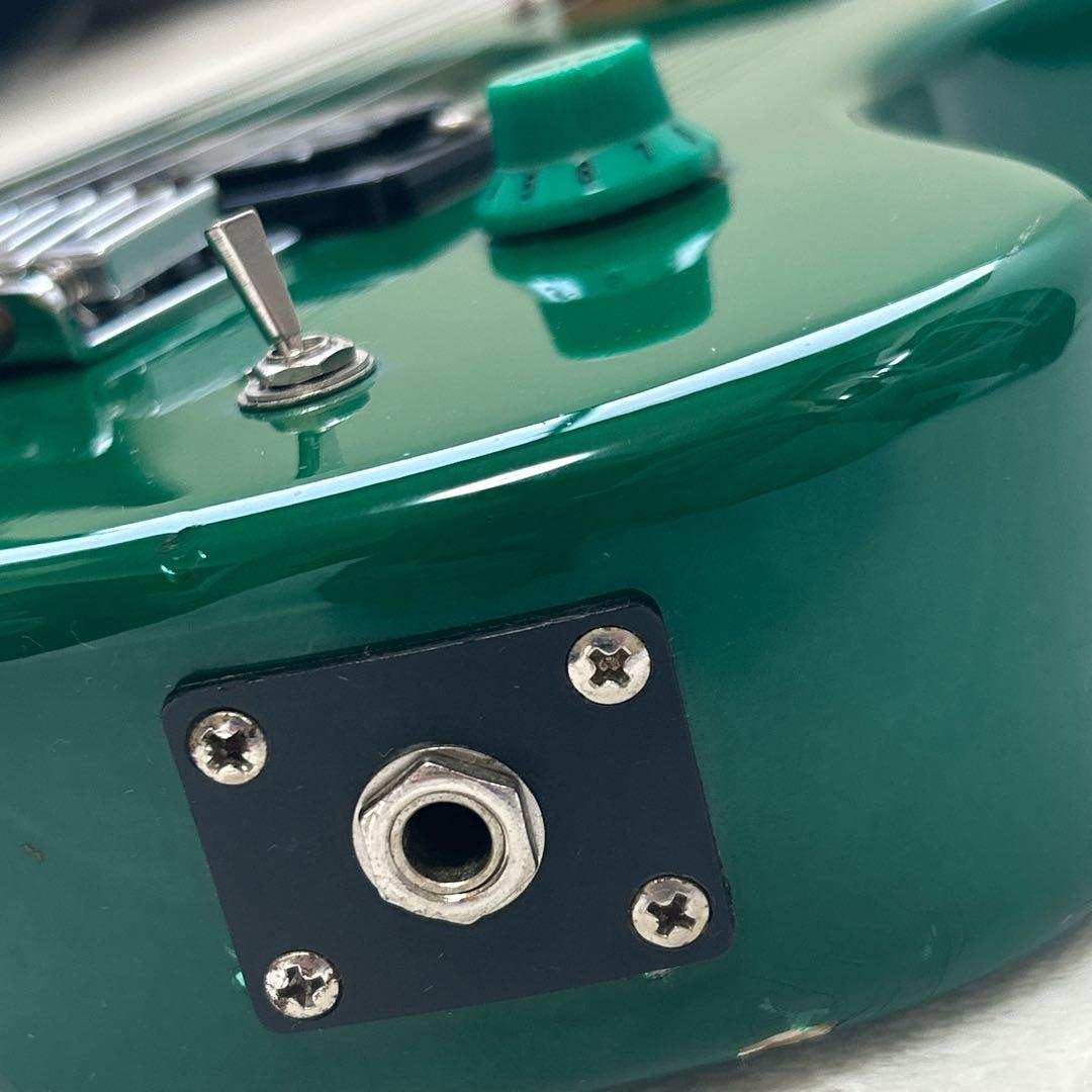 FERNANDES ZO-3 グリーン フェルナンデス アンプ内蔵ミニギター