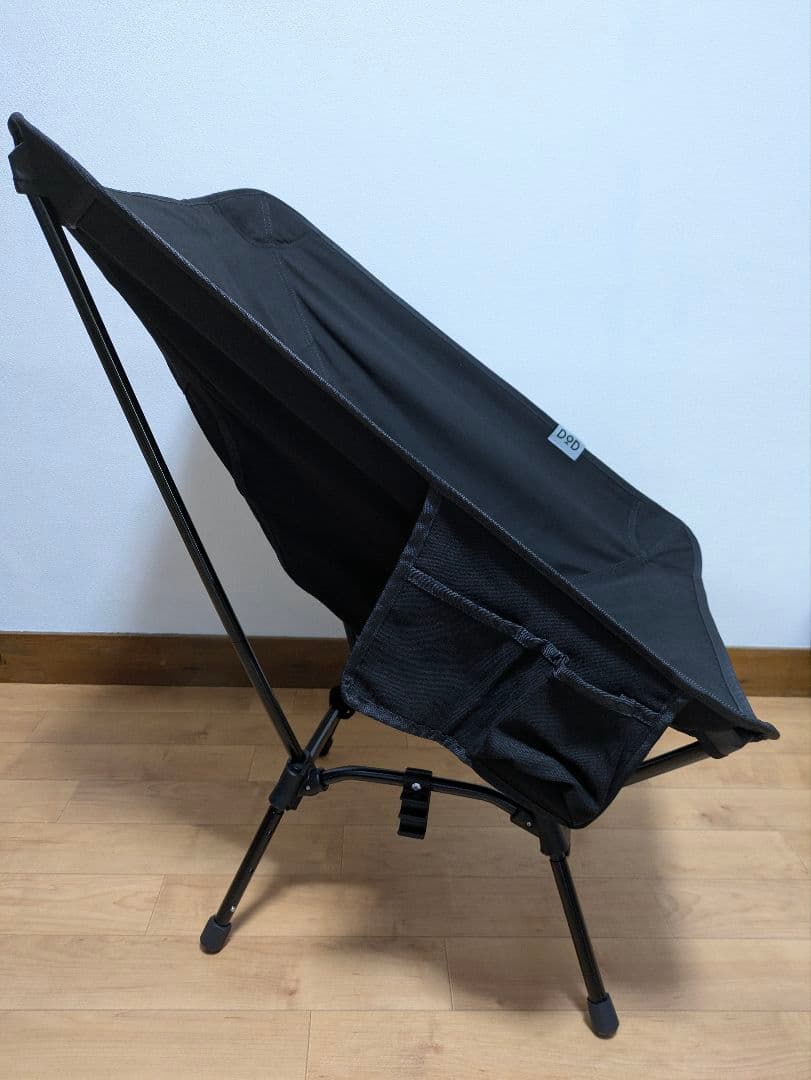 DOD スゴイッス　アウトドアチェア ブラック