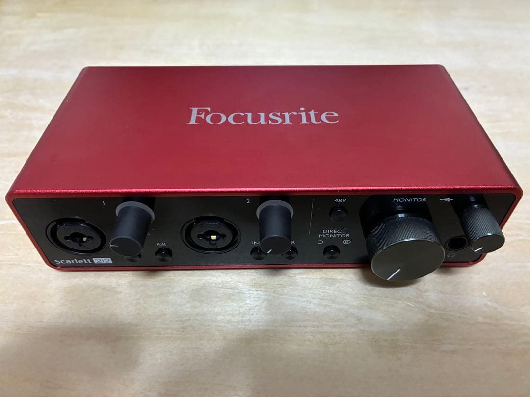 Focusrite Scarlett 2i2 gen. 3 第3世代