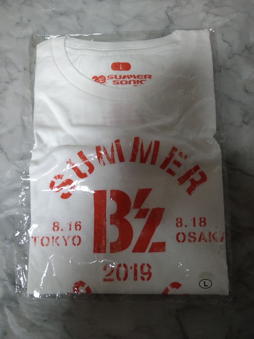 【希少】【Lサイズ】【B'z】SUMMER　SONIC　サマーソニック　Tシャツ