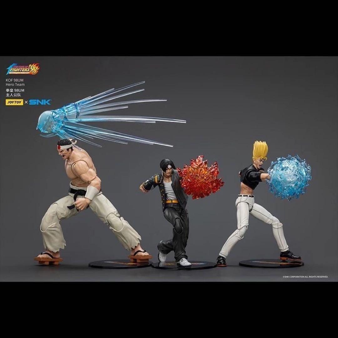 JOYTOY SNK KOF98 草薙京、ニカイドウ、ダイモン 3個セット