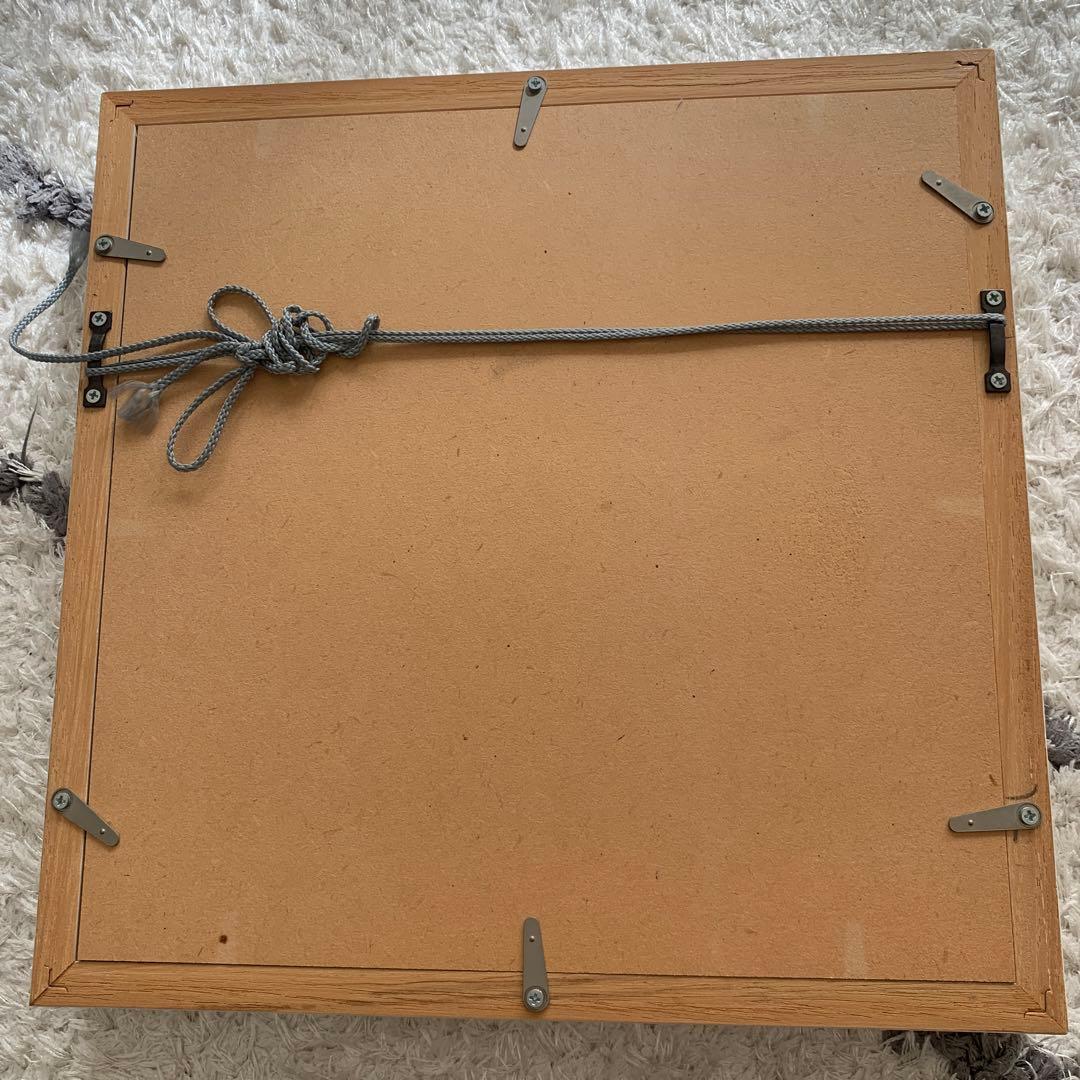 葉祥明版画　額入りダイアモンドスクリーニング　ジェイクとドルフィン