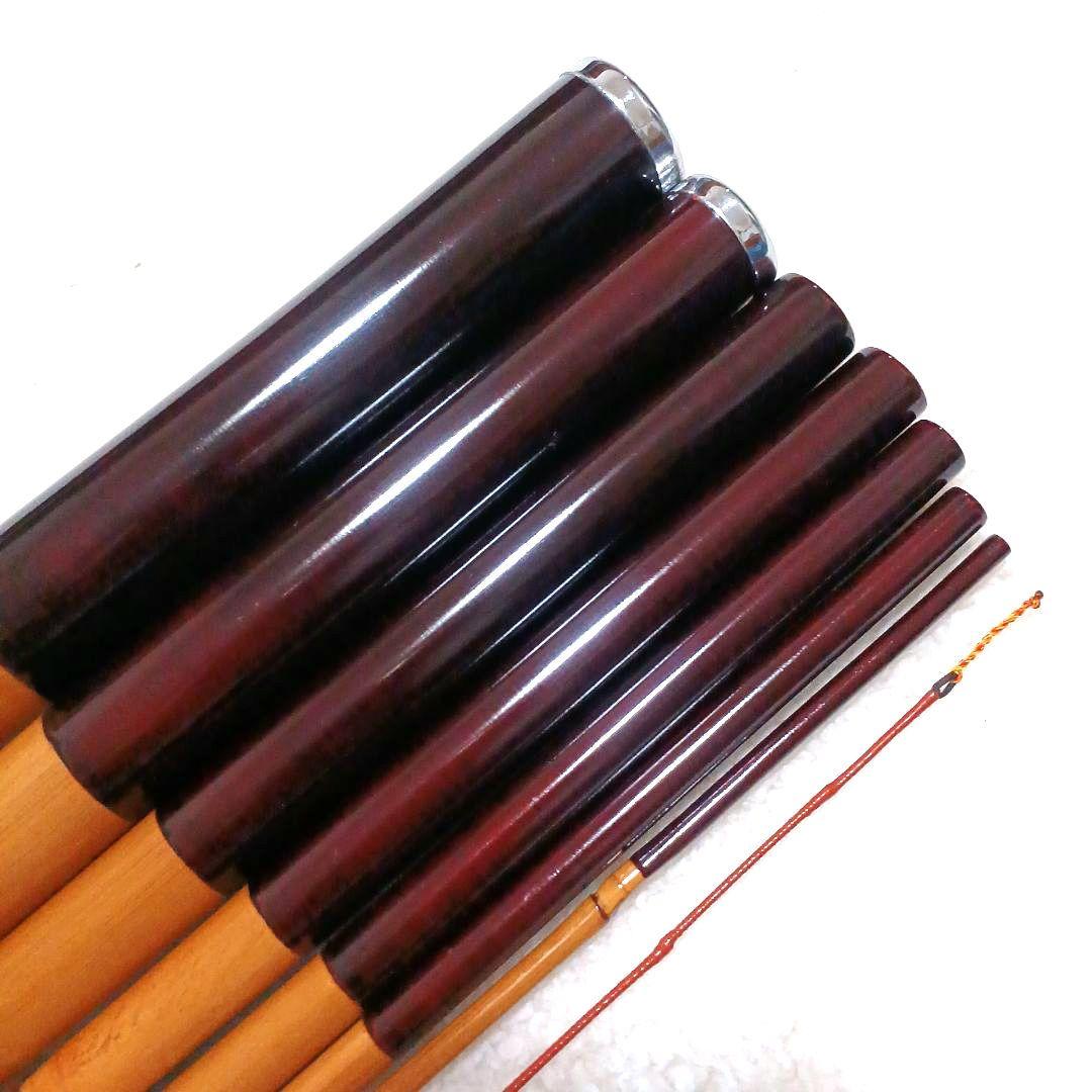 良品 竿よし作 ヤマメ竿 5.3m 渓流竿 万能竿 鮎竿 タナゴ竿 和竿 竹竿