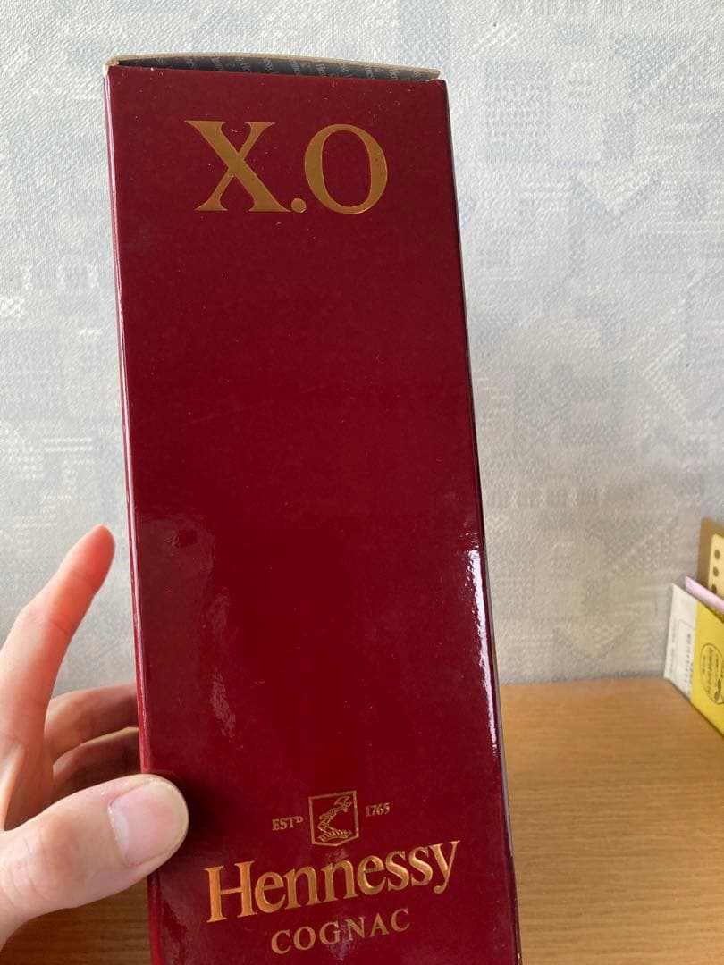 【未開封】 Hennessy ヘネシー XO 金キャップ グリーンボトル