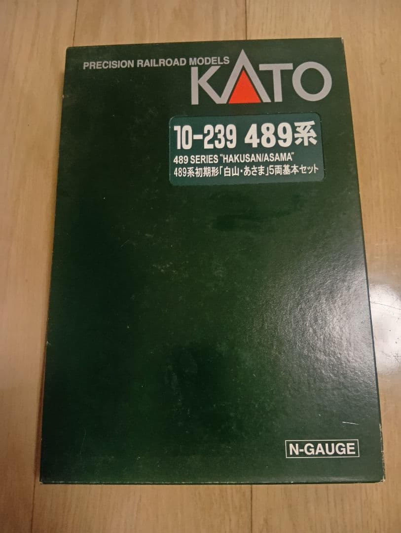 kato 489系 初期型 ボンネット 白山あさま 5両基本セット 10-239