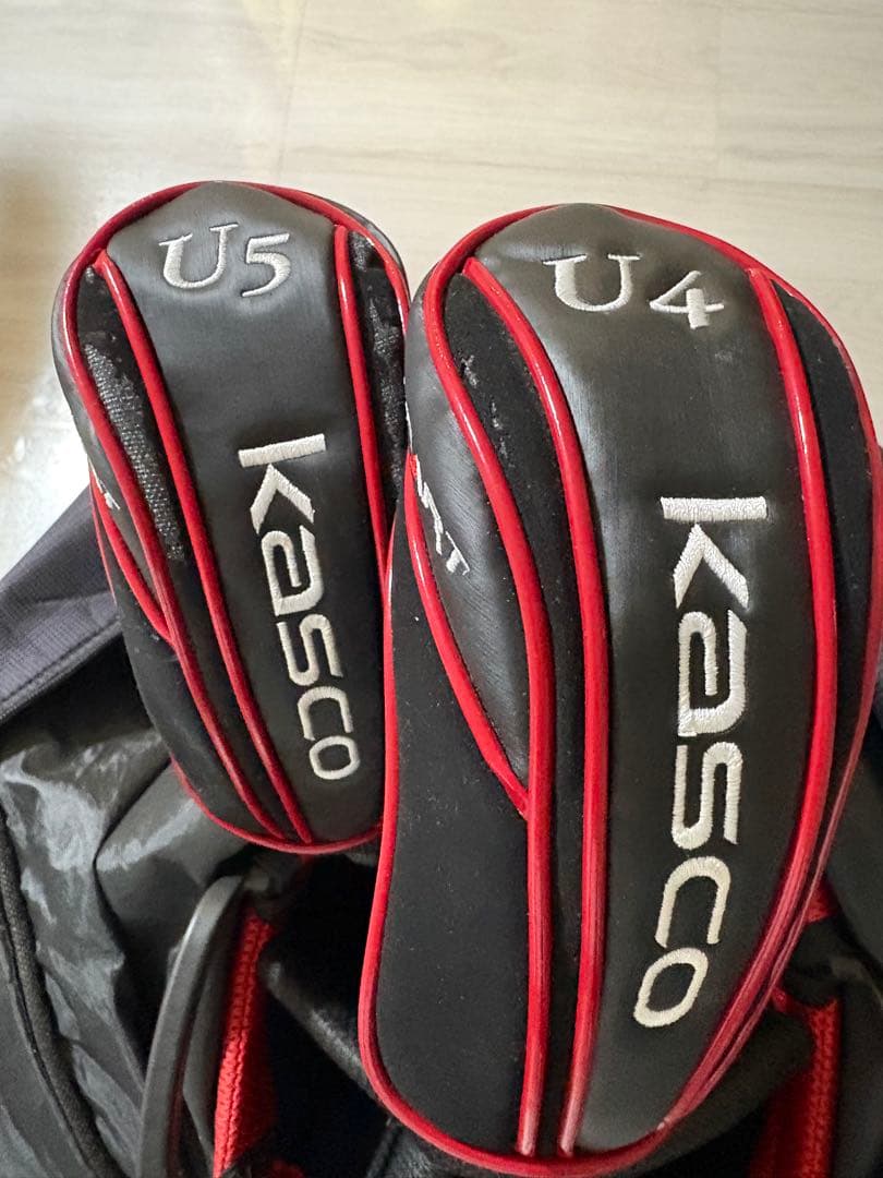 テーラーメイドスタンド付キャディバッグ　キャスコU4.U5セット　メンズ　ゴルフ