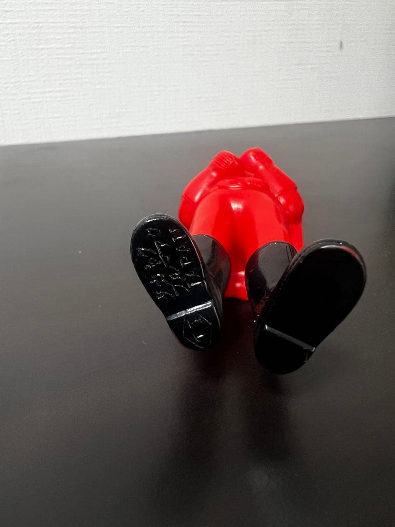 アクマイザー3 怪人鉄面鬼　昭和ビンテージ　1970年　ブルマックフィギュア