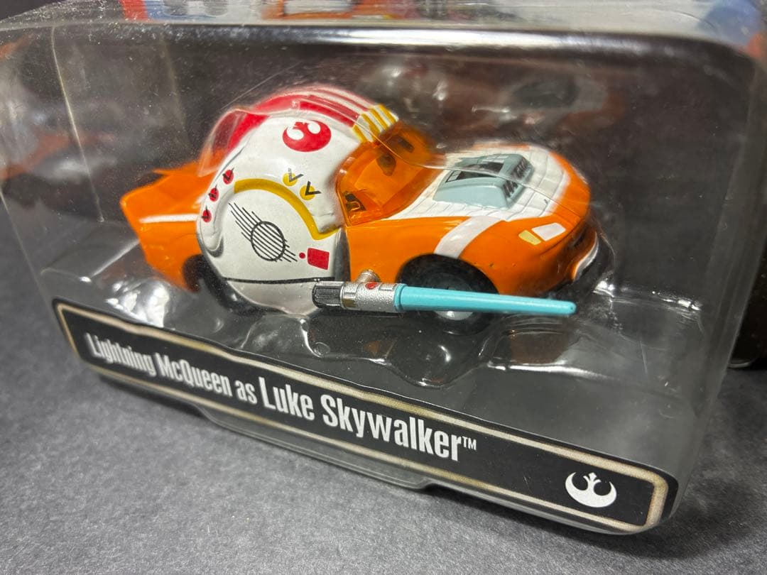 Luke ルーク　スターウォーズ　マックイーン　マックィーン　カーズ ミニカー