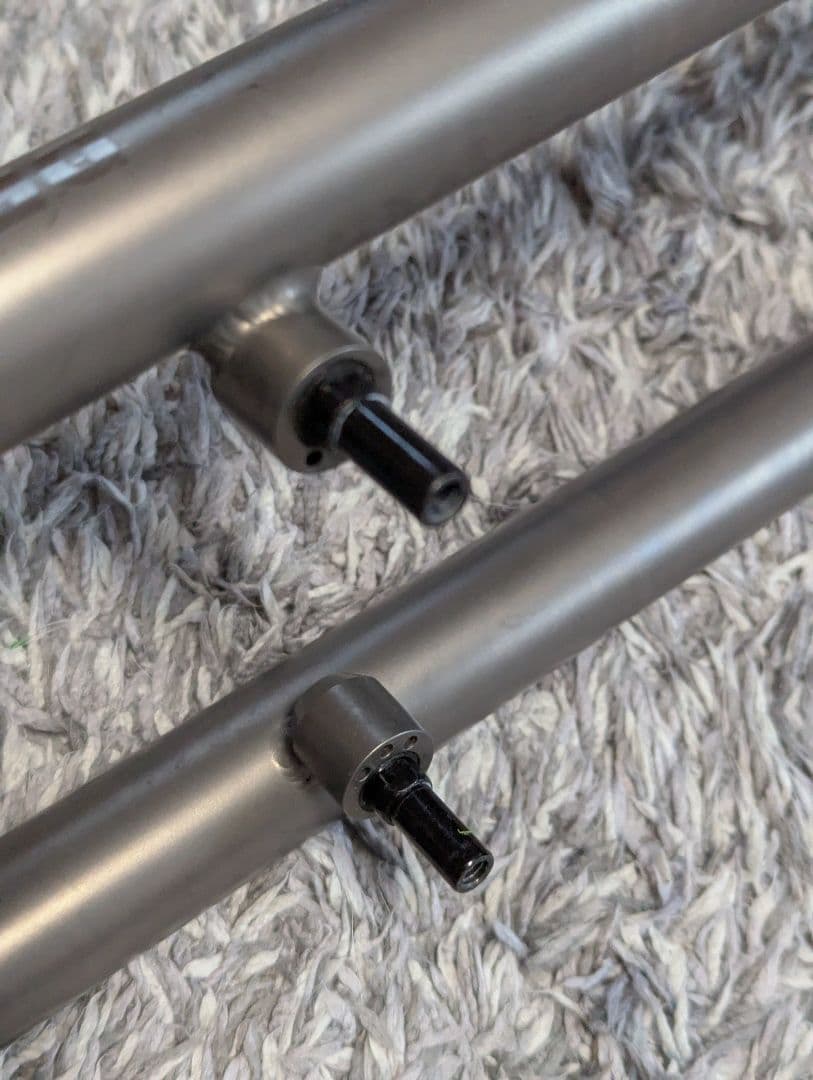 □ DEMONCHAUX チタン MTB 26インチ リジッド フォーク