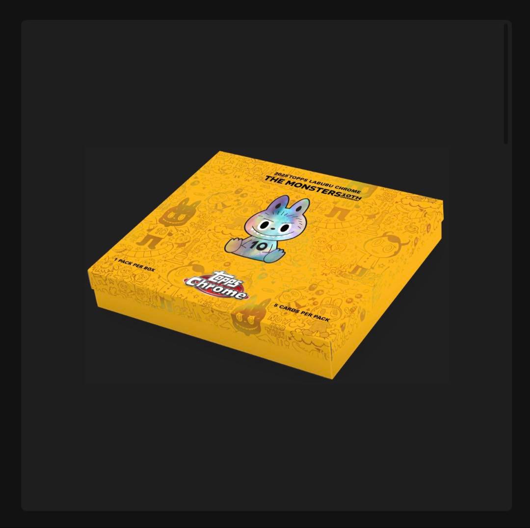 Topps Chrome 10周年記念ボックス LABUBU 5Box