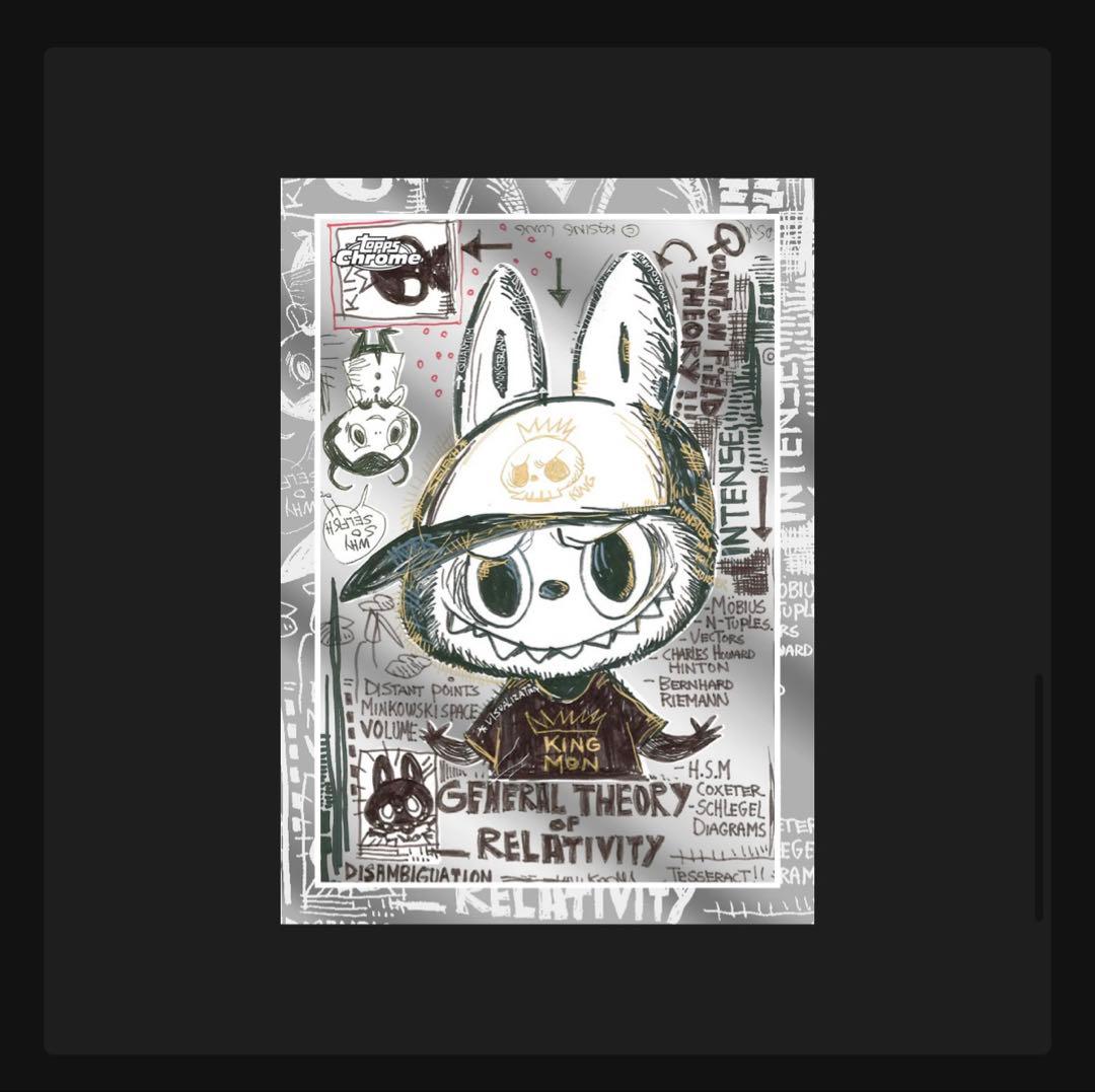 Topps Chrome 10周年記念ボックス LABUBU 5Box