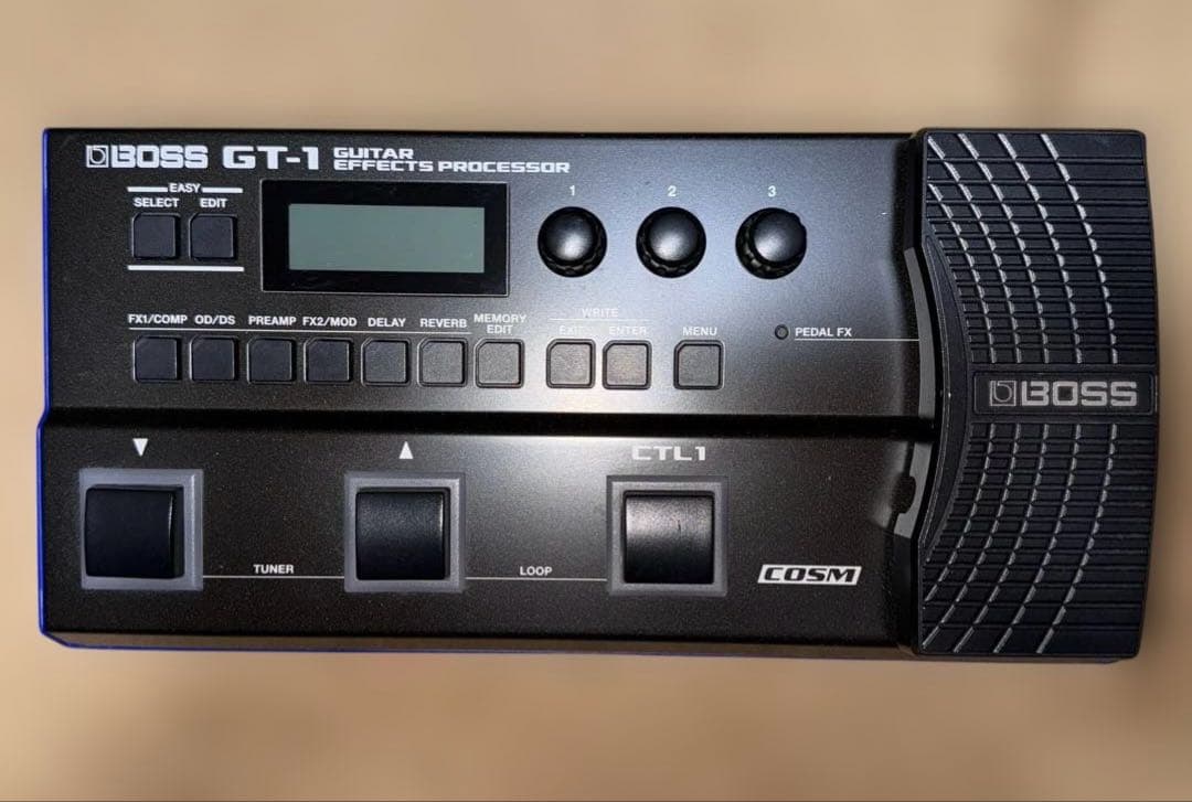 BOSS GT-1 マルチエフェクター　 ACアダプター　教科書