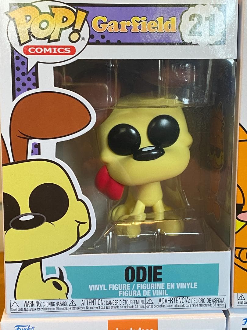 ガーフィールド ＆ オーディ フィギュア 4体セット ファンコポップ