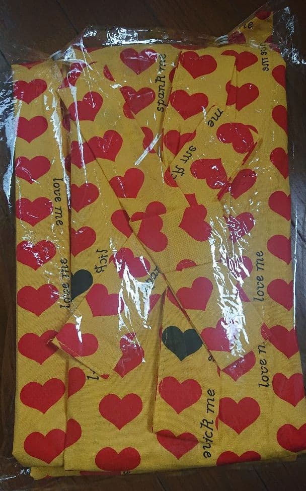 hide イエローハート 浴衣 新品 未使用 当時 レア グッズ