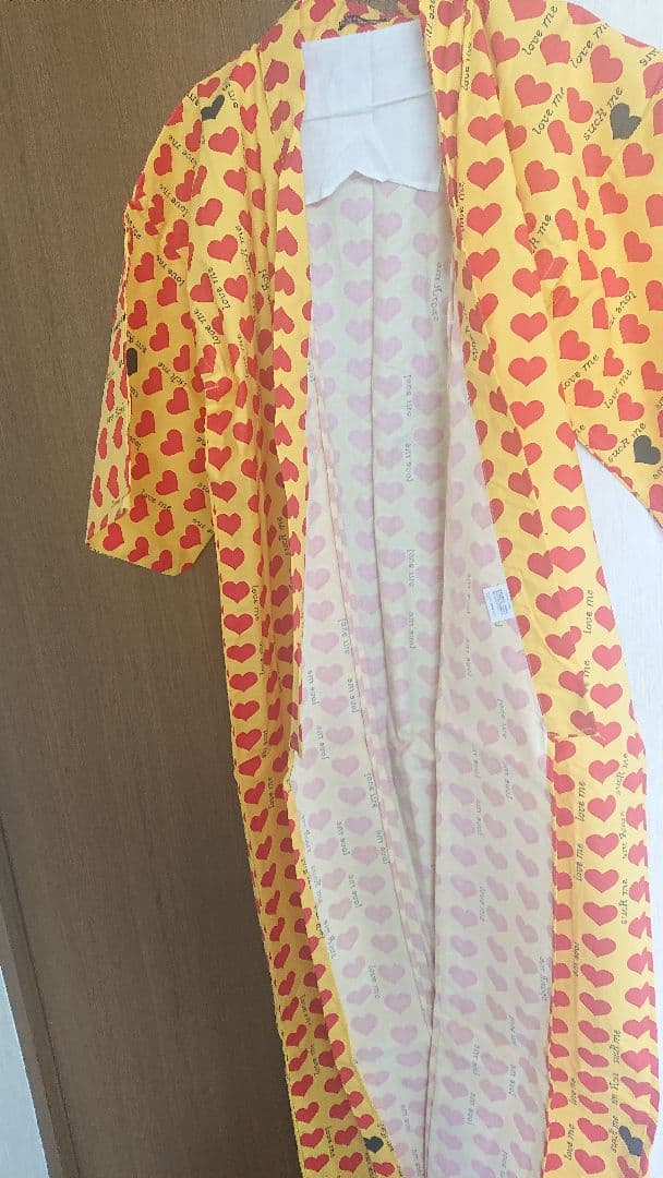 hide イエローハート 浴衣 新品 未使用 当時 レア グッズ