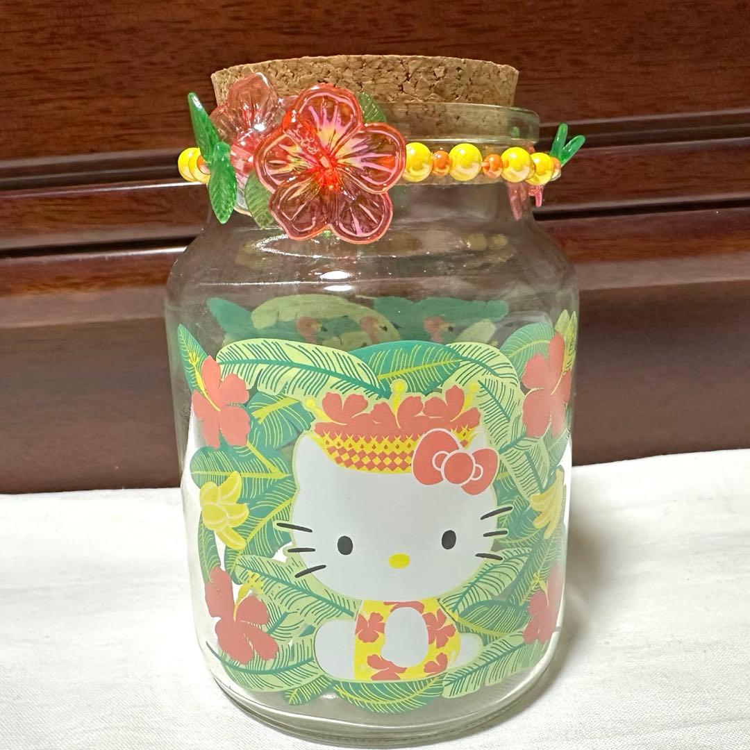 希少品　サンリオ　ハローキティ　トロピカル　ハイビスカスキティ　グラスまとめ売り