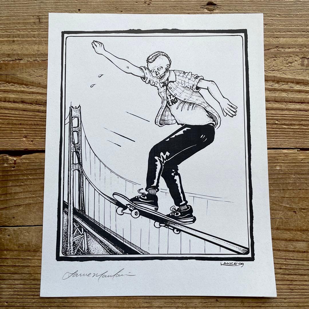 Lance Mountain x Anti Hero アート ポスター③