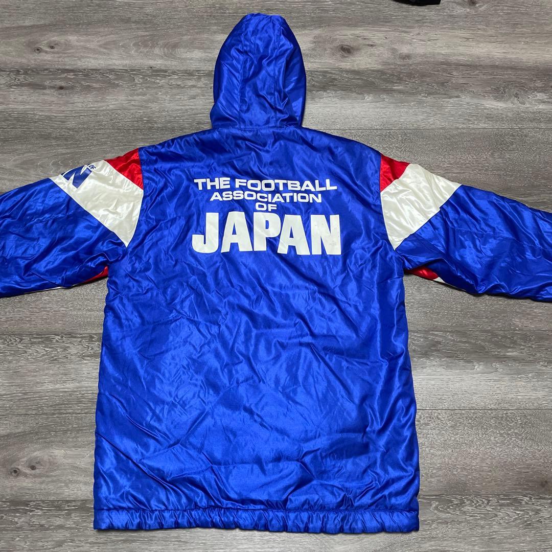 激レア ヴィンテージ asics サッカー日本代表 ベンチコート 140-160