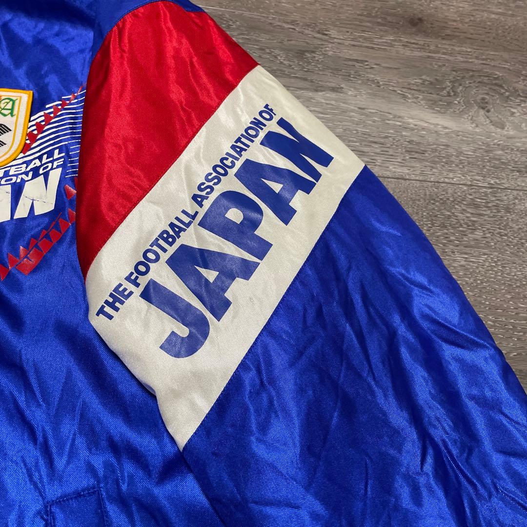 激レア ヴィンテージ asics サッカー日本代表 ベンチコート 140-160