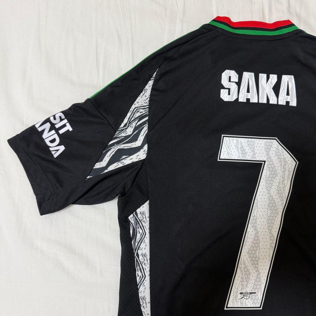 【新品未使用】アーセナル サカ 24/25 アウェー ユニフォーム CL仕様