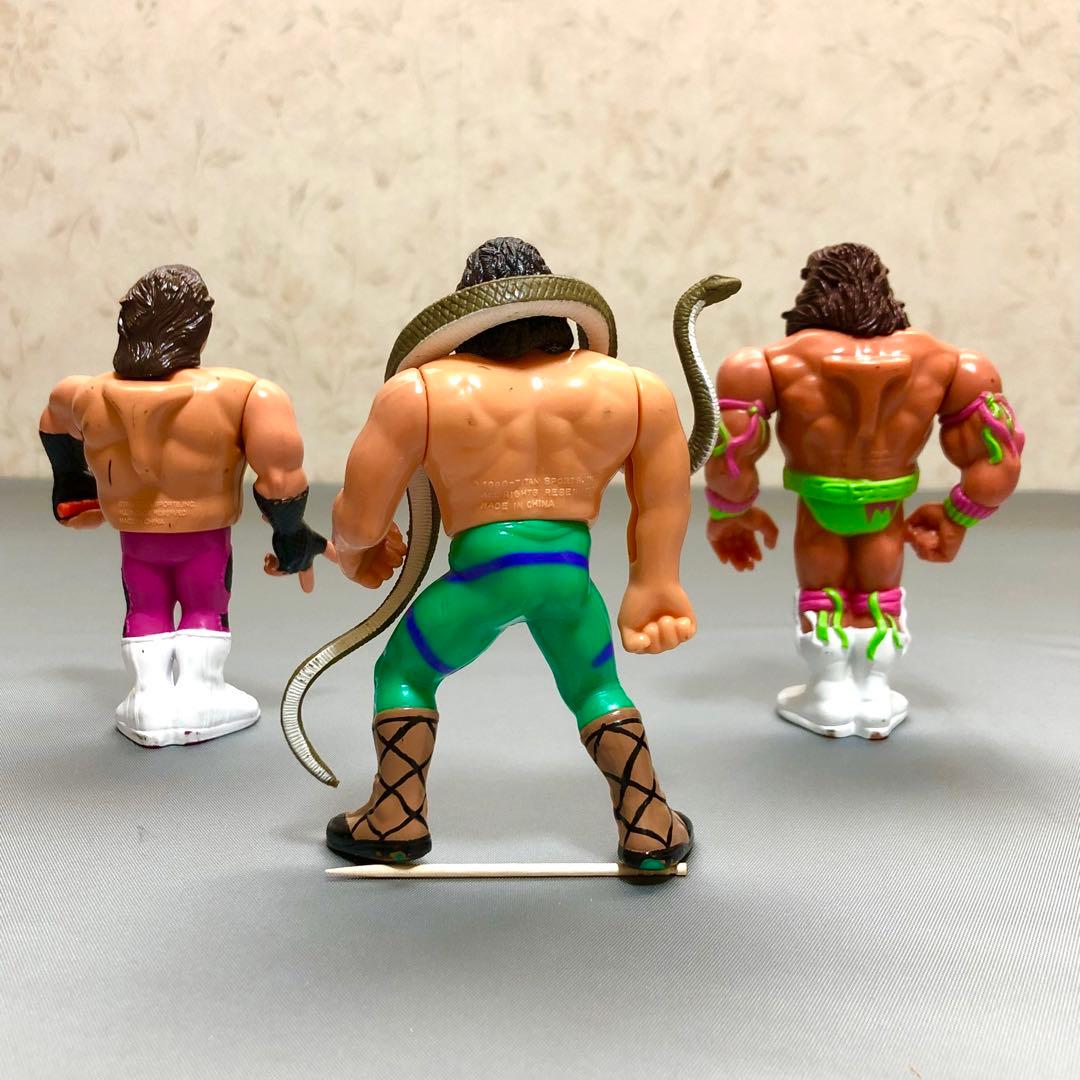ハズブロ WWF ハルクホーガン他アクションフィギュア全12体 レスリングリング