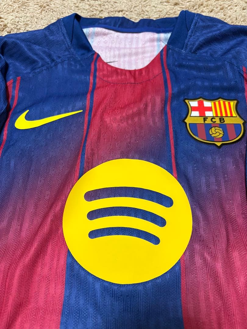 25-26 FC バルセロナ ヤマル ユニフォーム CL 仕様 長袖ユニフォーム