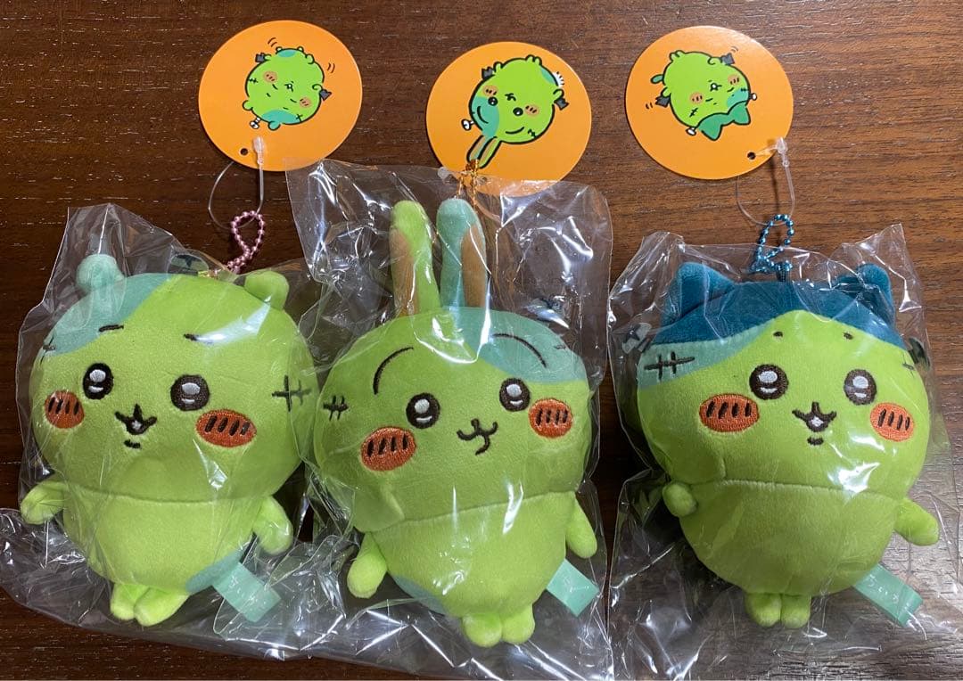 仮装たのしい～！マスコット ゾンビ ちいかわ ハチワレ うさぎ