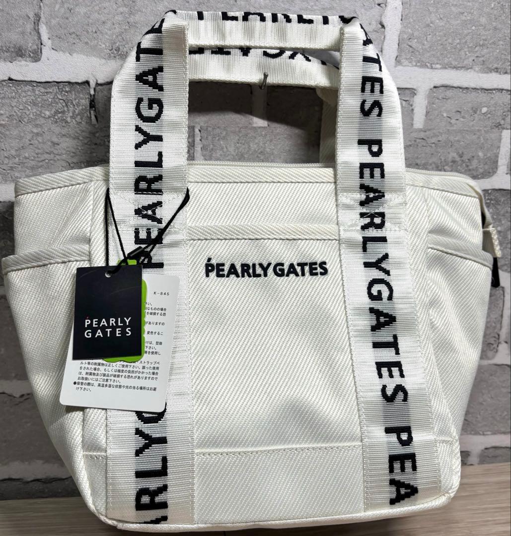◎新品未使用◎ PEARLY GATES パーリーゲイツ　カートバッグ ホワイト