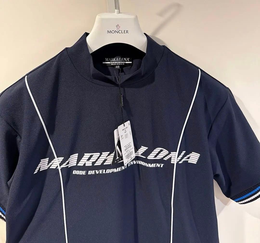 新品 ★2025最新 MARK&LONA モックネック シャツ マーク&ロナ