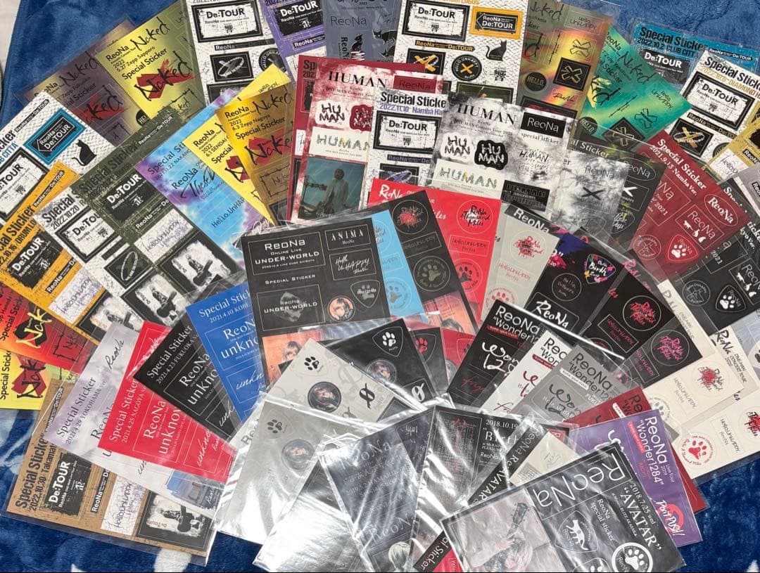 6/18まで限定値下げReoNa 会場限定シール61枚セット