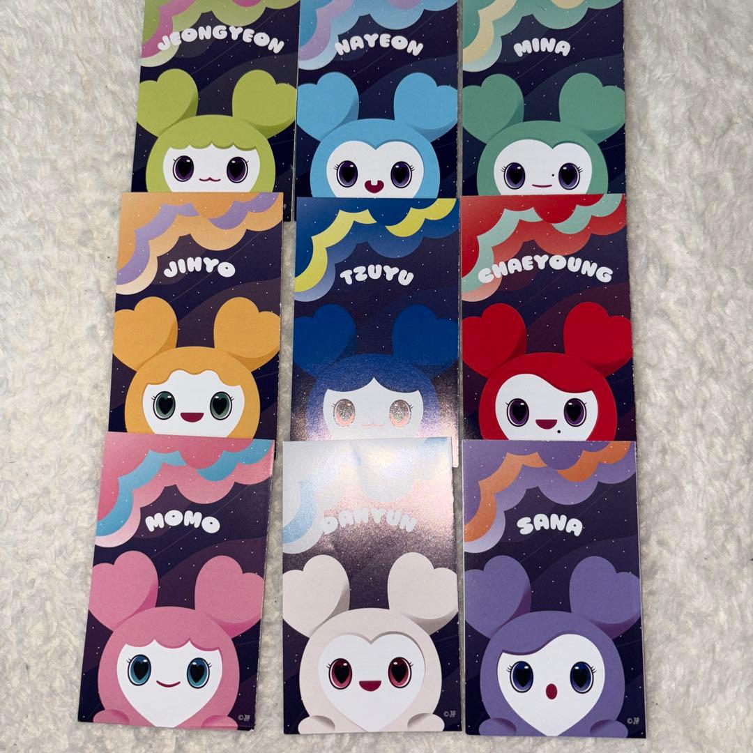 TWICE popupくじ 参加賞 トレカ 全種類