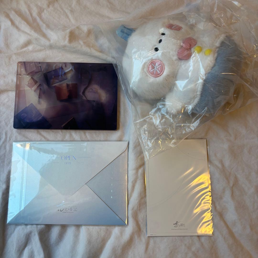 恋と深空 2024 VIP特典 ギフトボックス 日本版　レイ3点セット　おまけ付