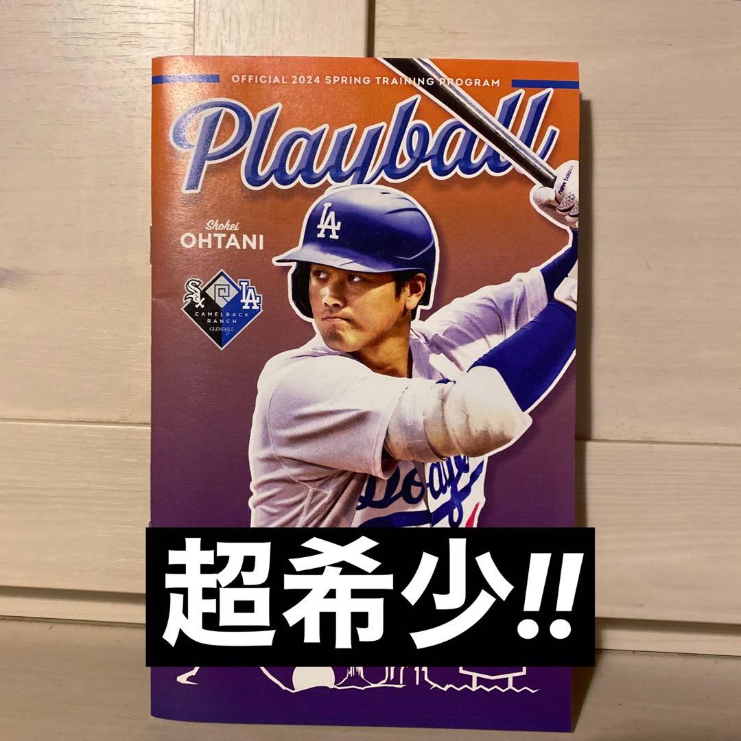 大谷翔平　デビュー戦パンフレット