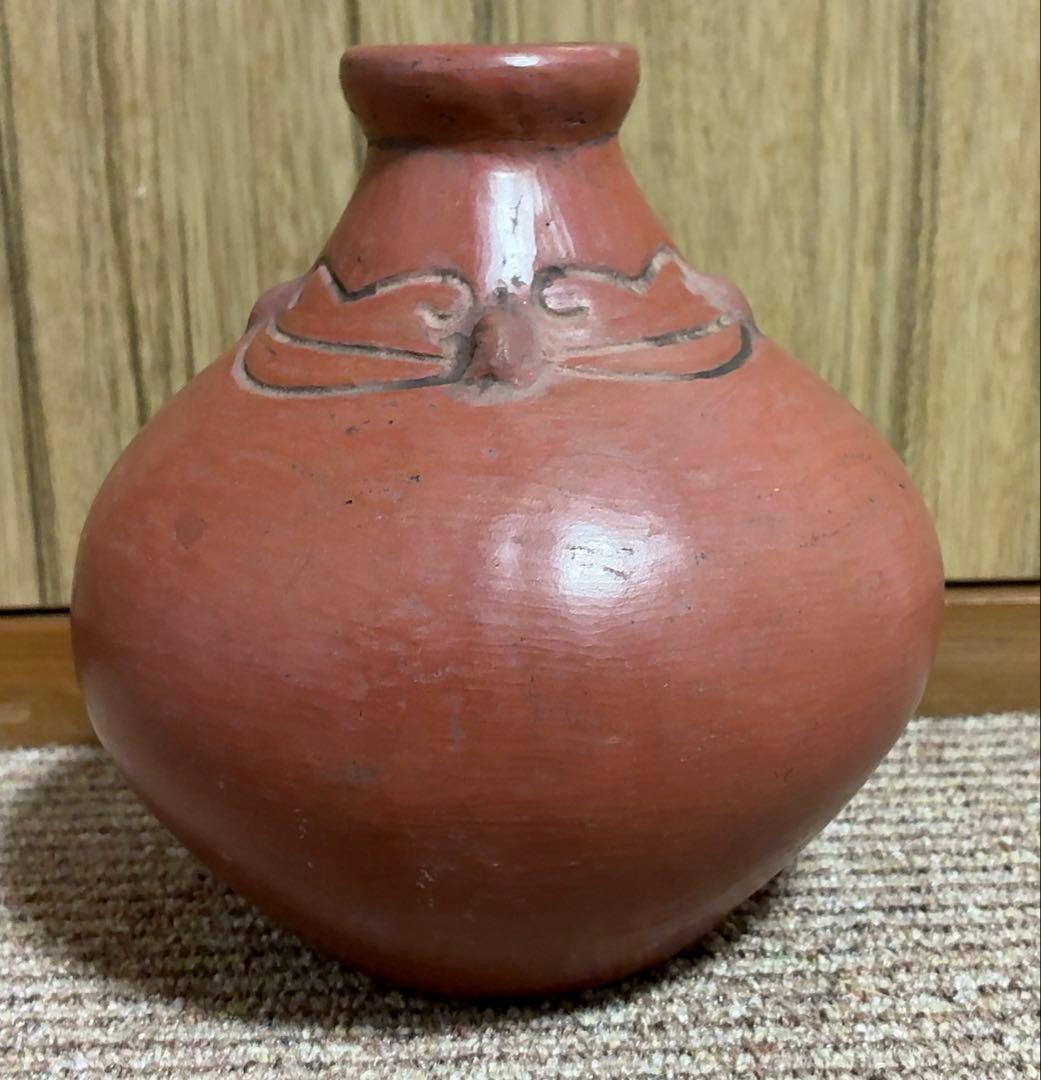 縄文時代　縄文土器　土器　発掘品　出土品　骨董　アンティーク　置物　飾り物　彫刻