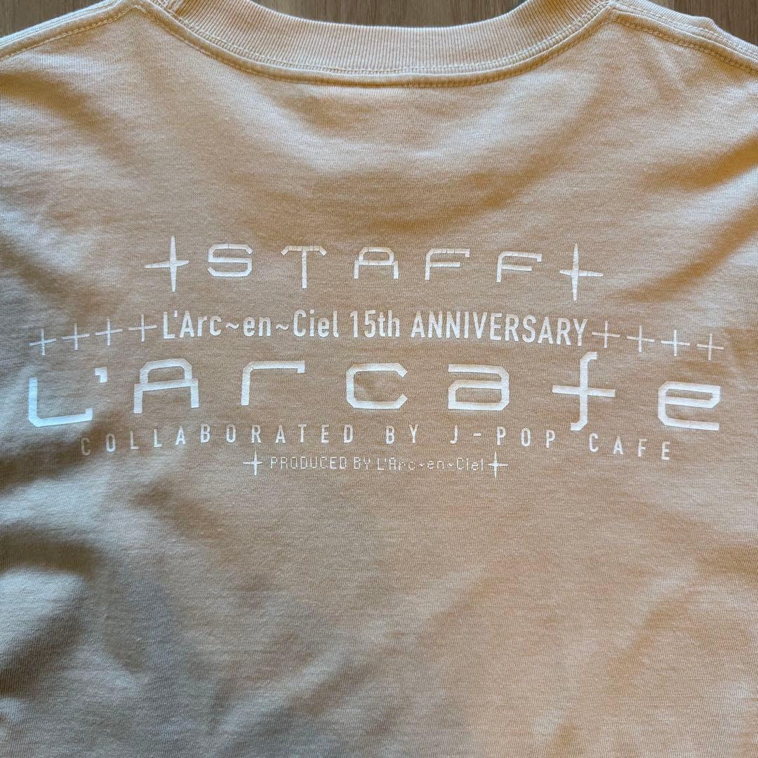 【激レア】L'Arc en Ciel 15周年記念 cafeスタッフTシャツ M