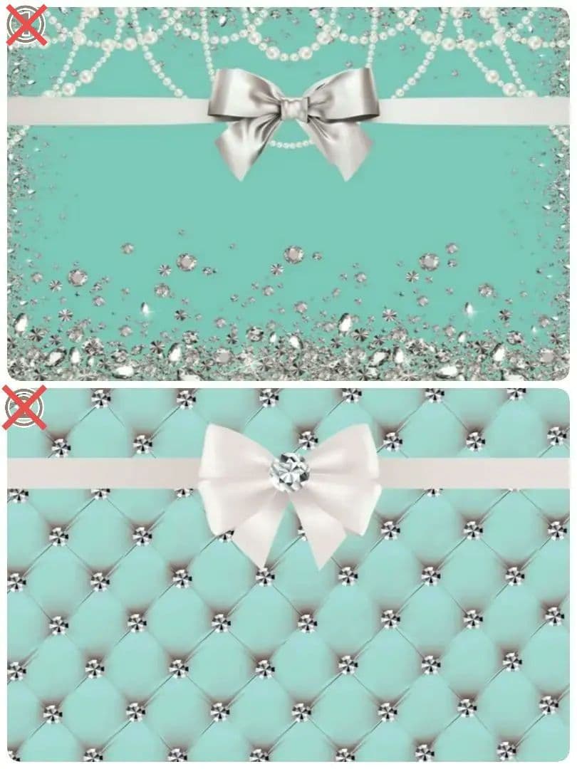 背景布【　ティファニーブルー　】ペット撮影用　キラキラ、ストーン、宝石、リボン