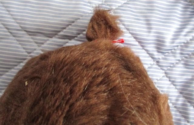 モンチッチ　ぬいぐるみ２体 セキグチ　泣き顔 赤いスタイ　男の子 BIGサイズ