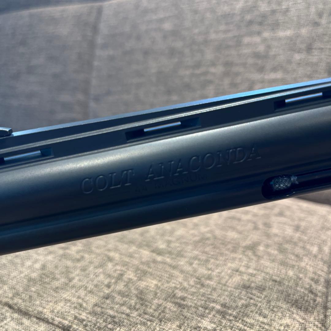 マルシン アナコンダ 6インチ マットブラックABS 木製グリップ