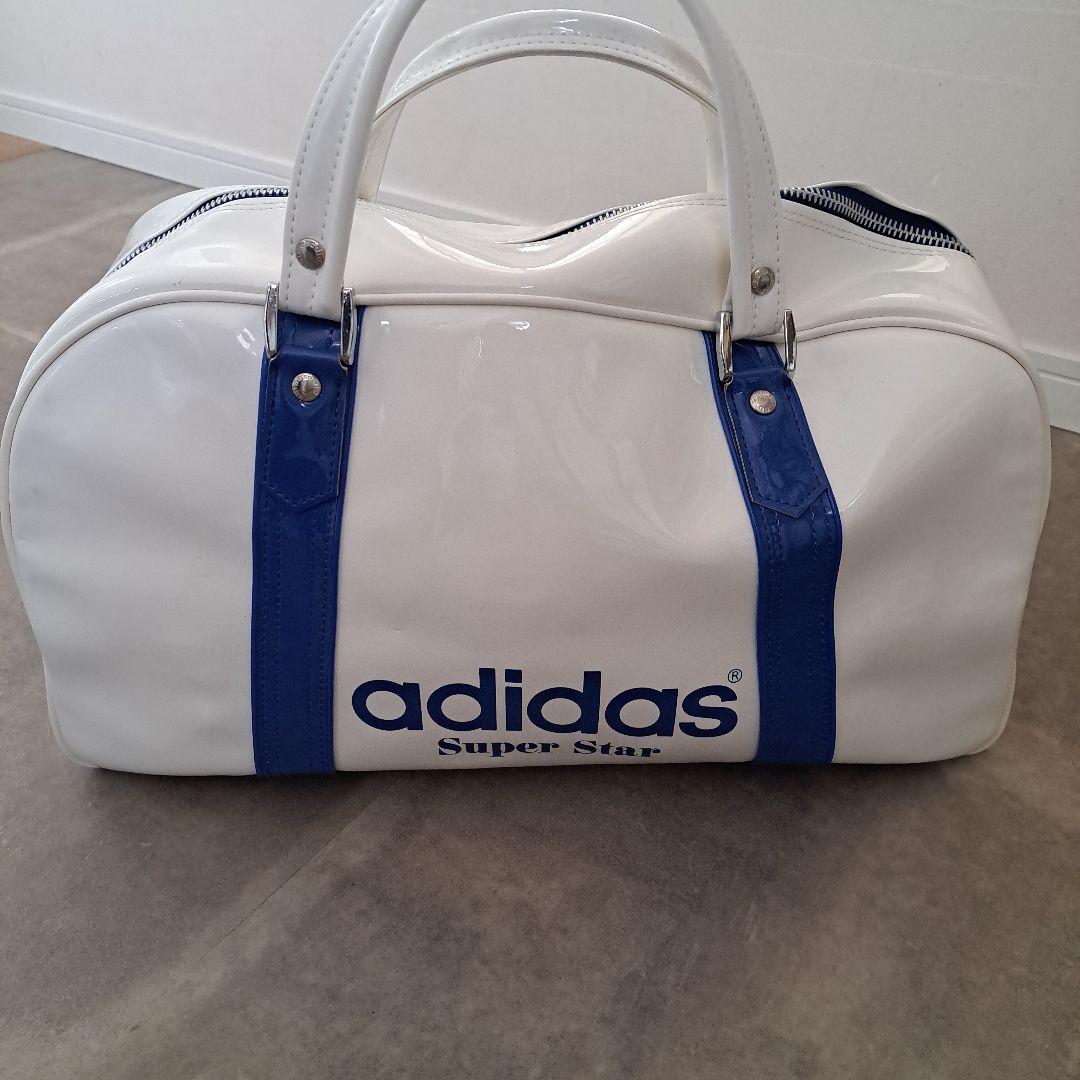 adidas　アディダス　エナメルバッグ　ボストンバッグ　ヴィンテージ　80s