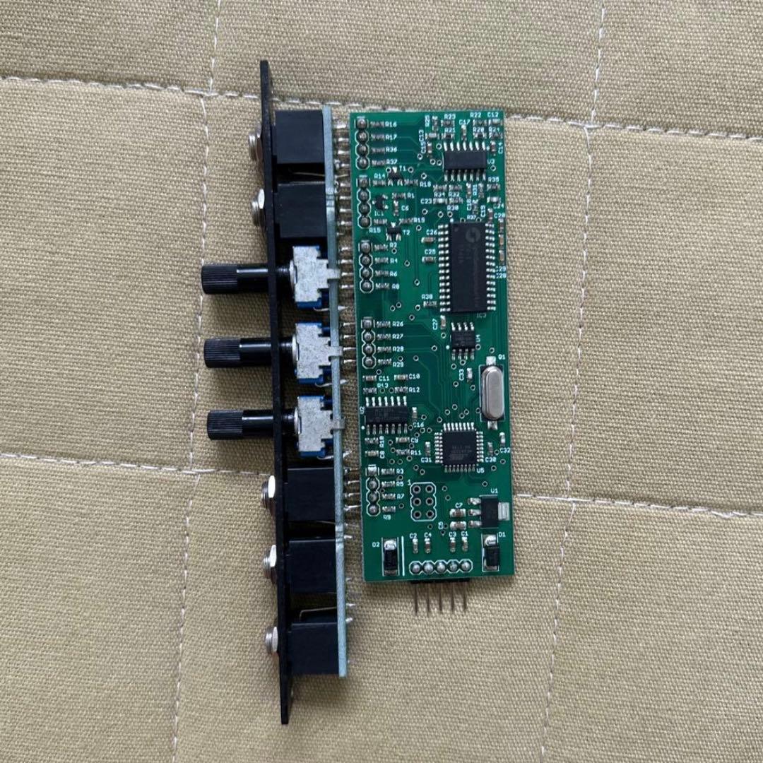 2hp Verb モジュラー