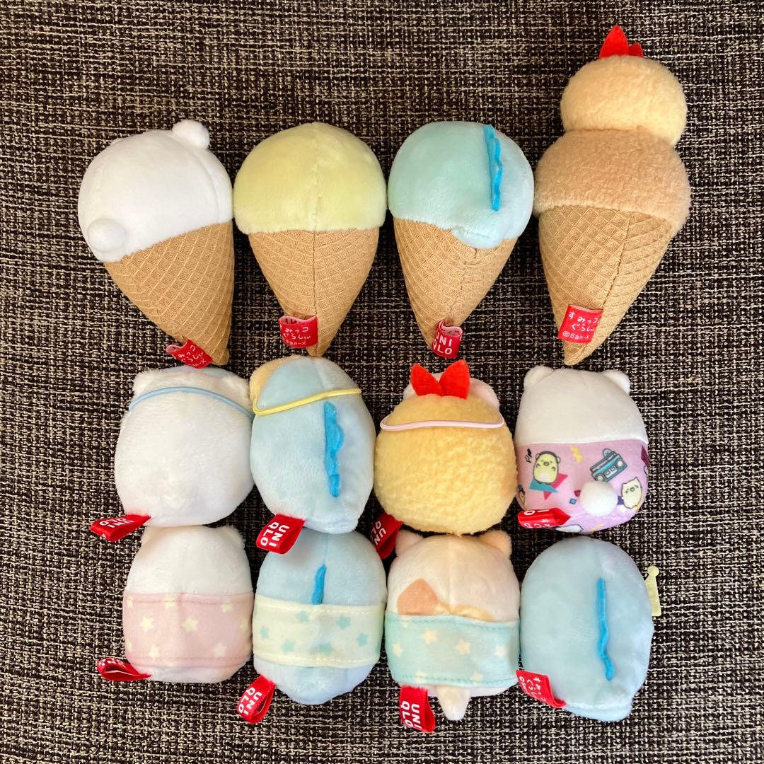 すみっコぐらし ユニクロ てのりぬいぐるみ まとめ売り