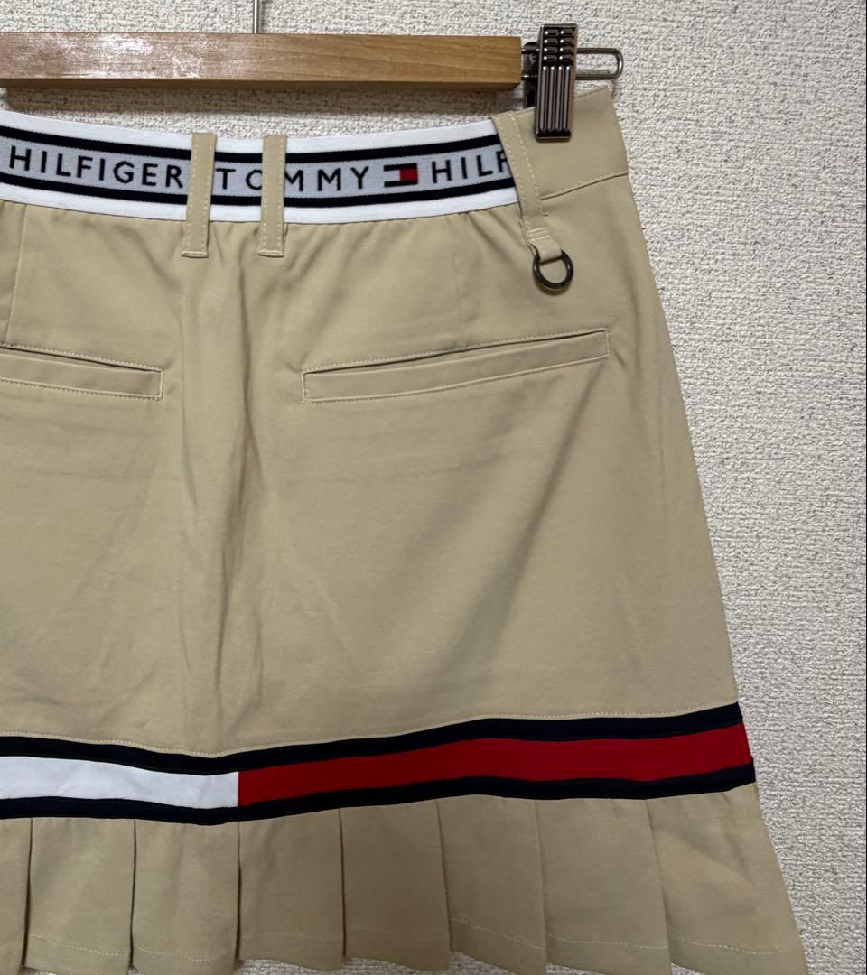 トミーヒルフィガー　ゴルフスカート　サイズL 新品未使用　ベージュ
