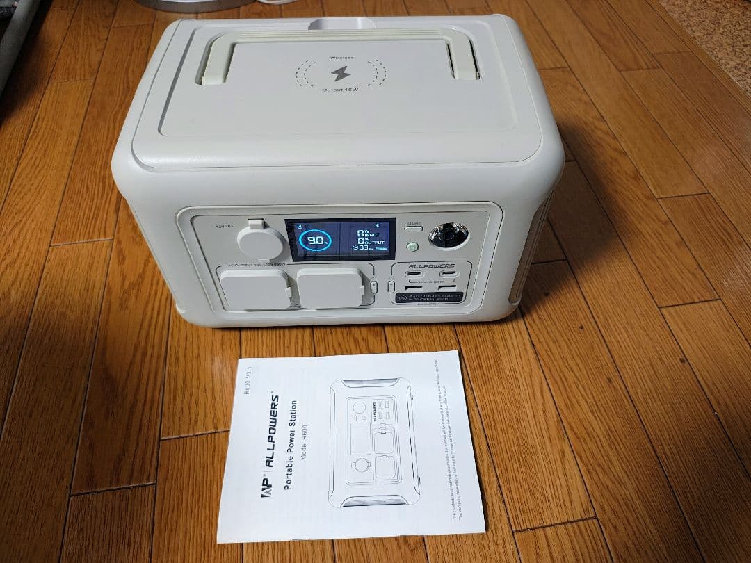ALLPOWERS R600 ポータブル電源 リン酸鉄蓄電池