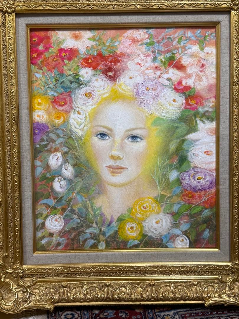 市川喜栄子　フロラ ローマ神話で春と花と豊穣の神 2005年 11月 創作